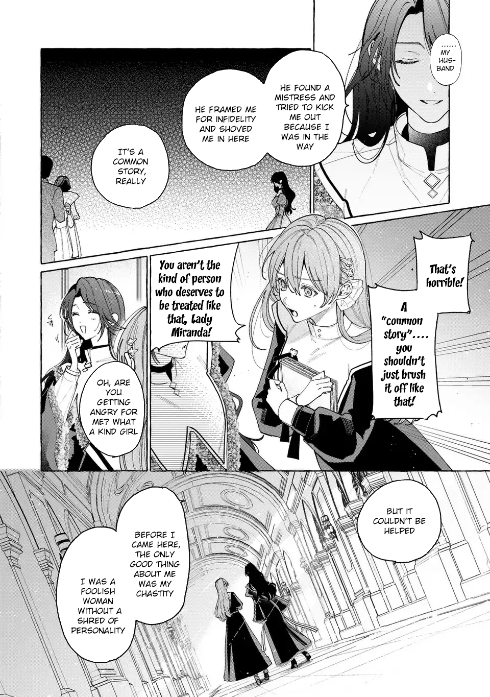 Welcome to the Abbey, the Paradise of Banished Women. Chapter 2 Page 8